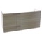 47 Inch Wall Mount Larch Canapa Double Bathroom Vanity Cabinet